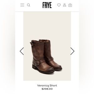 Frye Boots -Veronica Short #346347 Size:8